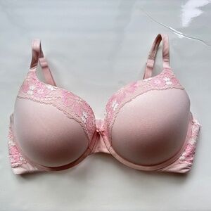 Victoria’s Secret Body by Victoria Perfect Shape Pink with Lace Detail 38DD